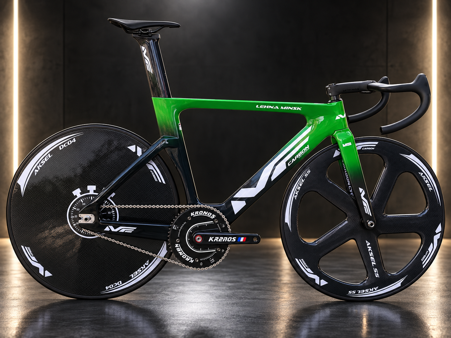 LEHNA MINSK Labellisé UCI - Pack Complet Piste - MF Carbon Cycles