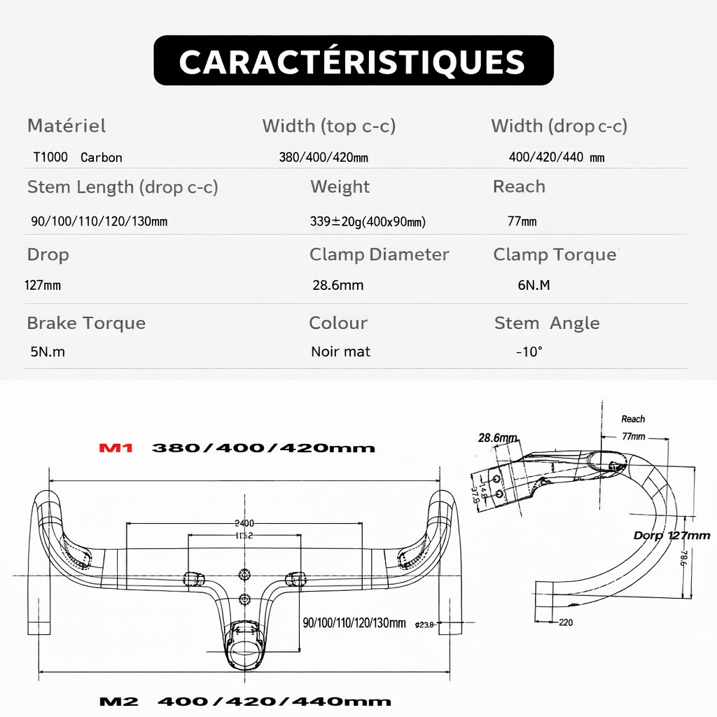 Cintre Route Carbone Intégré AERO MF – Intégration Totale & Performance - 5