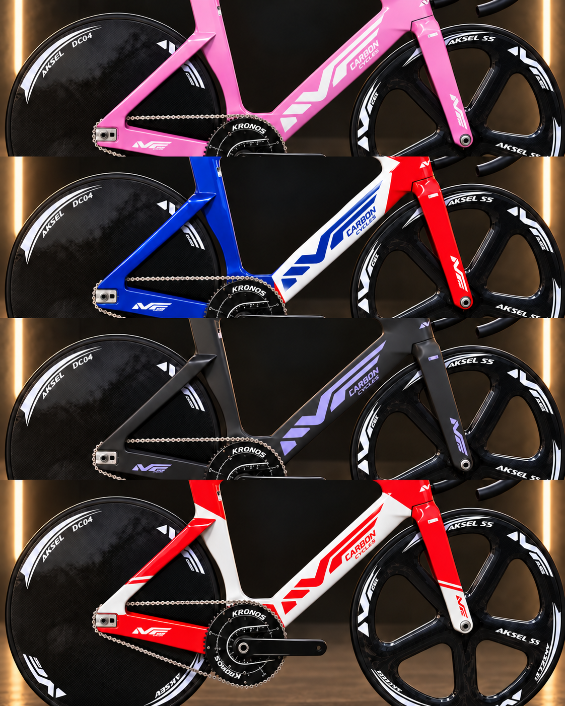 CADRE LEHNA SQY15 Labellisé UCI - Pack Complet Piste - Photo 6