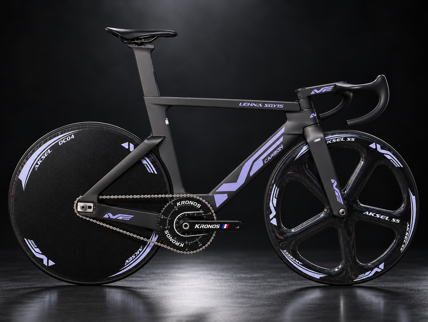 CADRE LEHNA SQY15 Labellisé UCI - Pack Complet Piste - MF Carbon Cycles