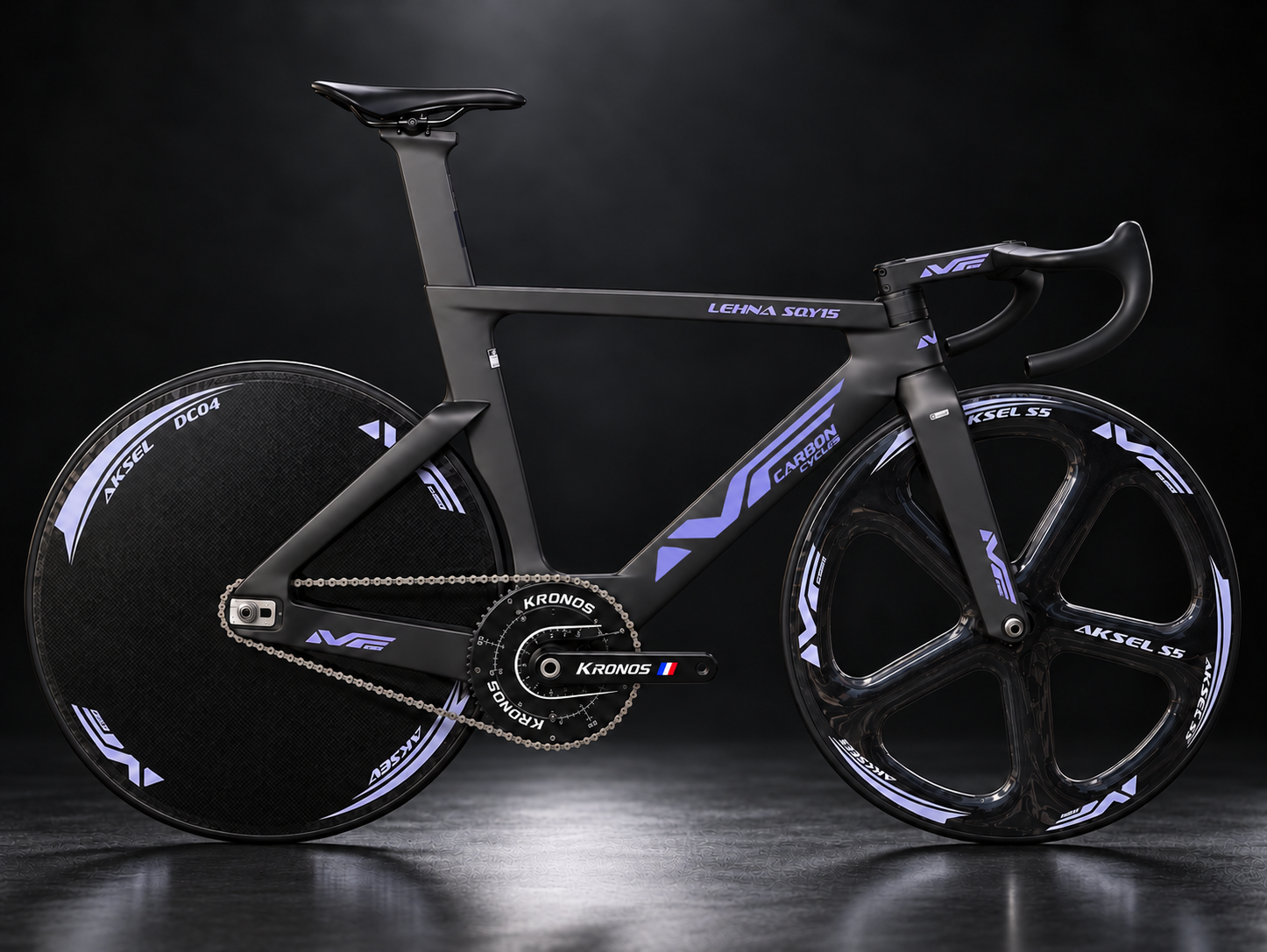 CADRE LEHNA SQY15 Labellisé UCI - Pack Complet Piste - MF Carbon Cycles